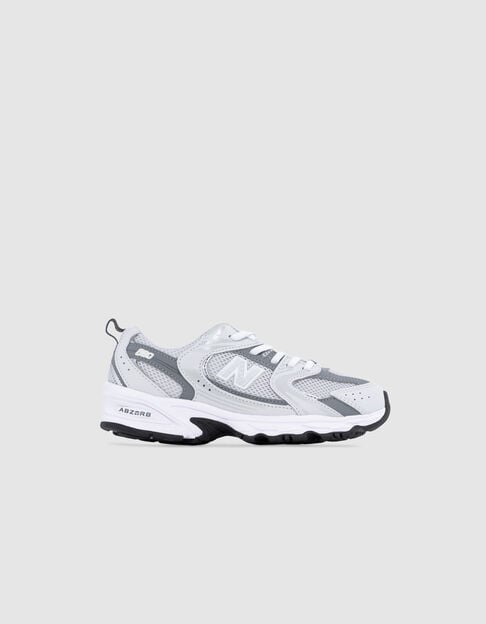 Boy's NEW BALANCE 530 white trainers - IKKS