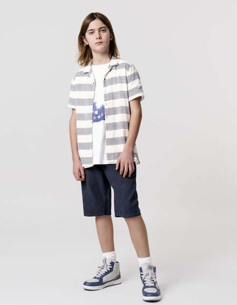 Bermuda shorts CHINO navy boy - IKKS