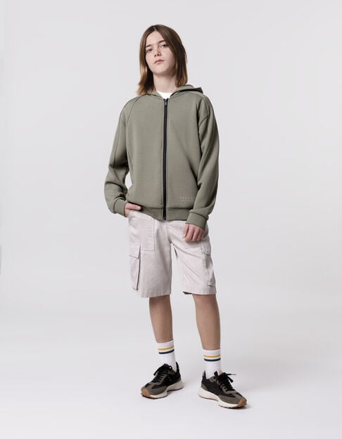 Bermuda shorts RELAXED grey shape battle boy - IKKS
