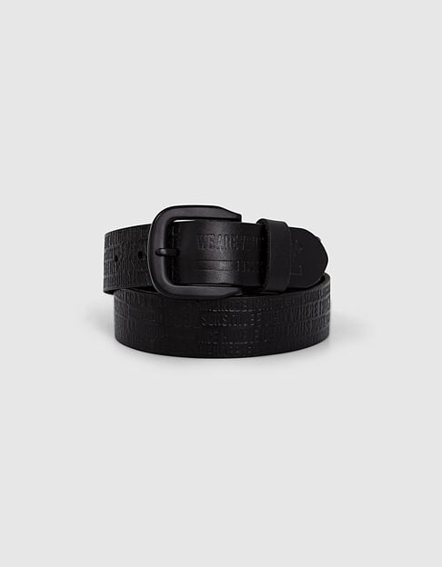 Boys' leather belt - IKKS