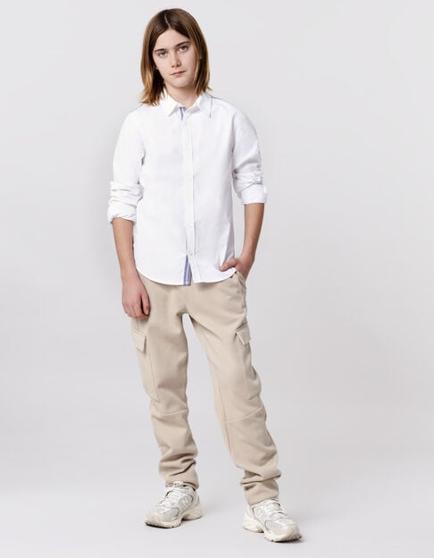 Boys' white shirt - IKKS