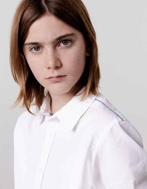 Boys' white shirt - IKKS
