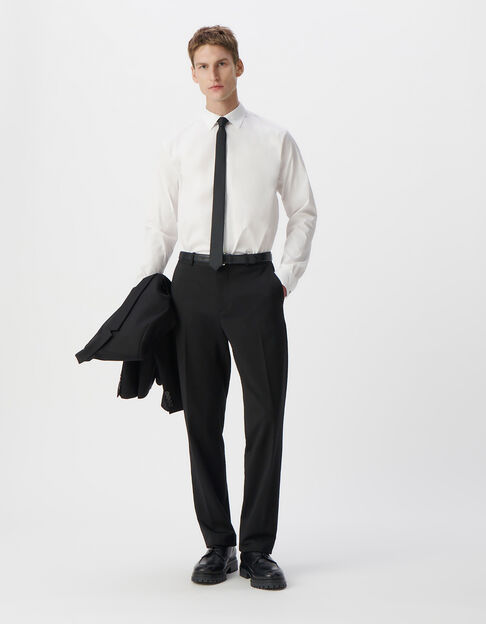 Men’s white formal REGULAR shirt - IKKS