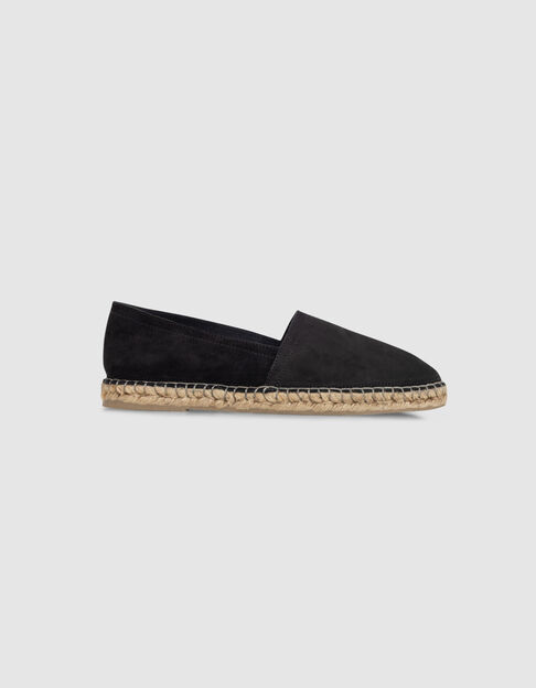 Men’s black suede espadrilles - IKKS