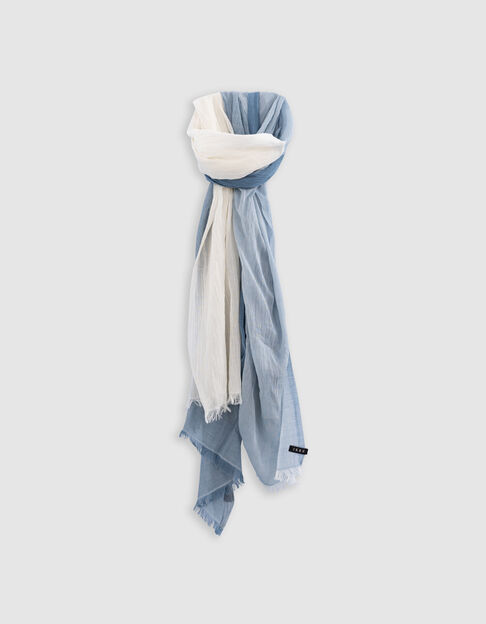 Men’s horizon two-tone scarf - IKKS