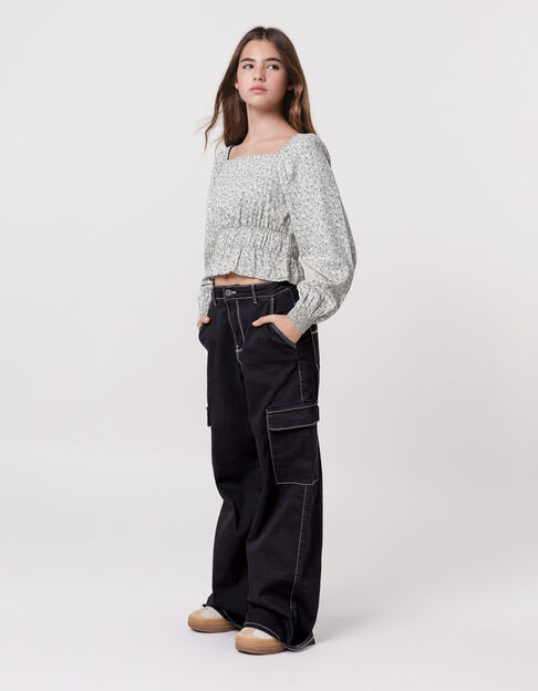 Jean GAUCHO black girl - IKKS