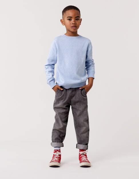 Grey JOGGER jeans for boy - IKKS