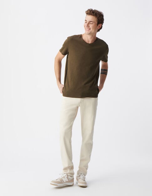Men’s flax POWERFLEX SLIM jeans - IKKS
