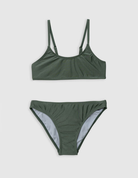 Girls’ metallic khaki bikini - IKKS