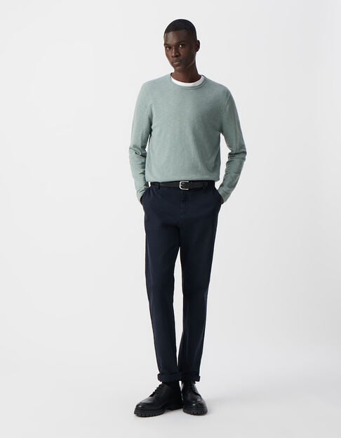Men's navy chinos - IKKS