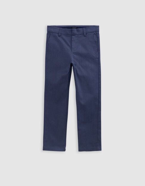 Boy's navy formal suit pants - IKKS