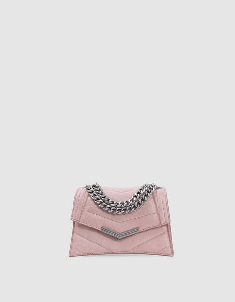 THE 1. bag SEASONALS bag pink quilted leather Size S Women - IKKS